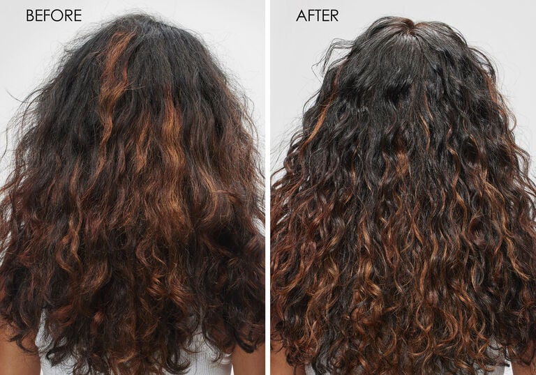 Cheveux boucl&eacute;s